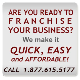 We'll help you franchise your business